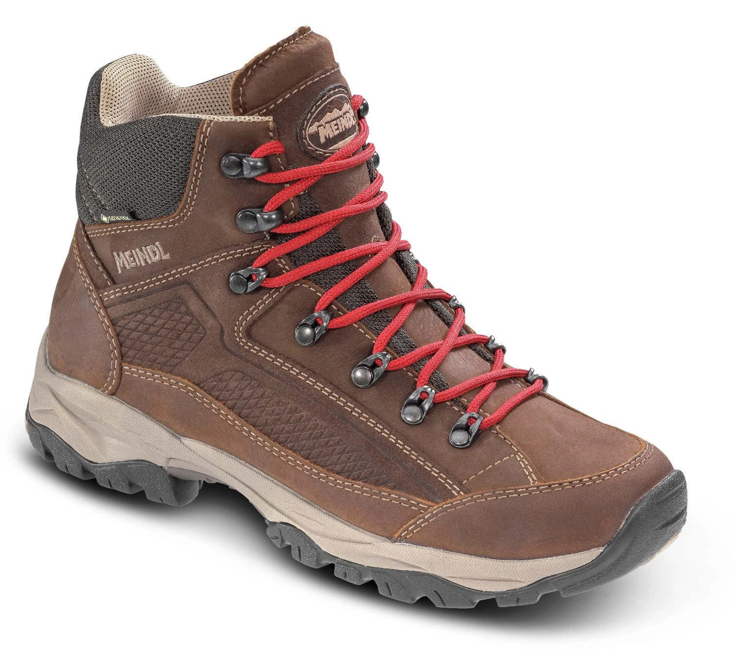 Meindl Baltimore Lady GTX Wanderschuhe (kastanie/rot)