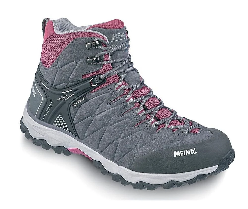 Meindl Mondello Lady Mid GTX Wanderschuhe (anthrazit/brombeer)