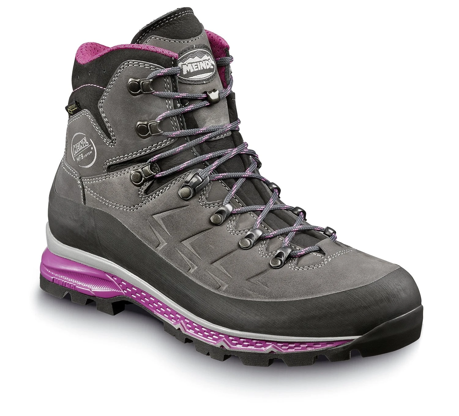 Meindl Pelmo Lady MFS Trekkingschuhe (anthrazit/viola) 3 Meindl Pelmo Lady MFS Trekkingschuhe (anthrazit/viola)